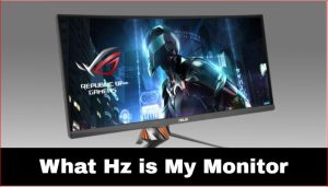 What Hz is My Monitor