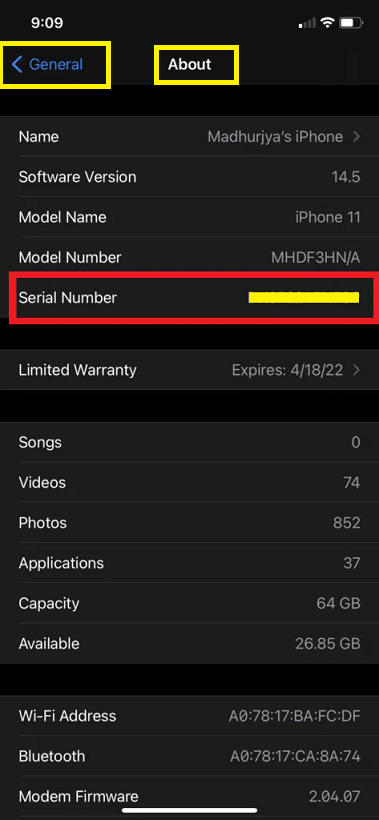 Check Coverage Apple  How To Check Apple Warranty Status  - 51