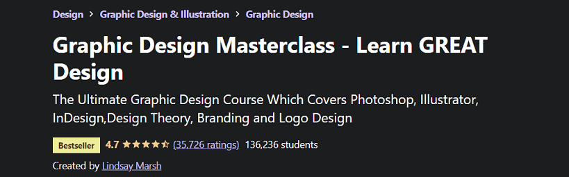 Graphic Design Masterclass – Learn Great Design
