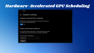 Hardware-Accelerated GPU Scheduling