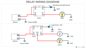Relay Wiring Diagram Featured