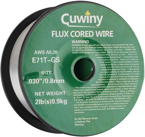 Cuwiny Flux Core Gasless Mig Wire