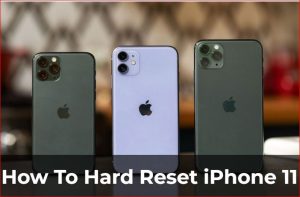 how hard reset iphone 11