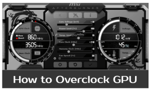 how to overclock gpu