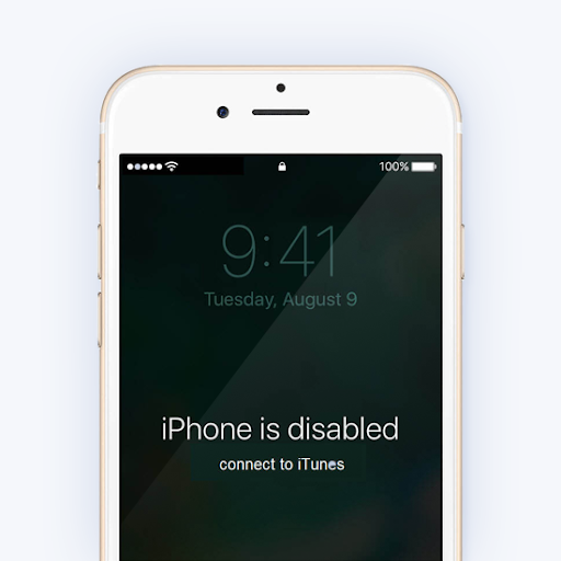 iphone diabled