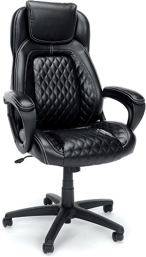OFM Leather High Back Office Chair
