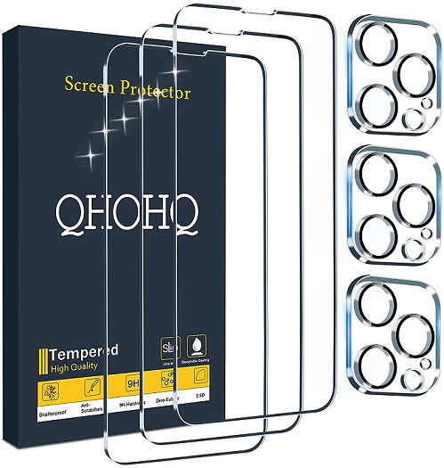 QHOHQ 3 Pack Screen Protector