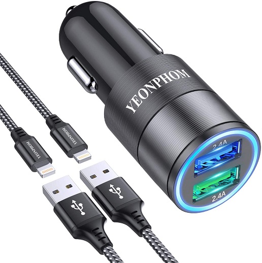 YEONPHOM iPhone Car Charger