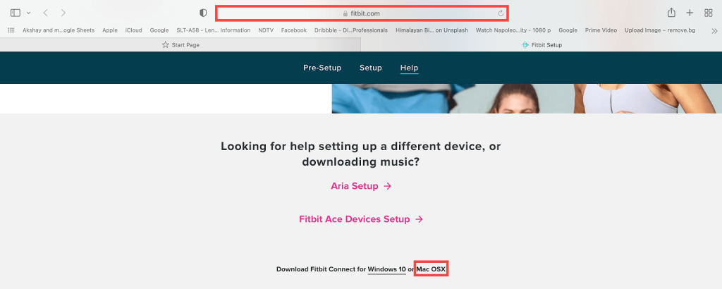 fitbit for mac osx