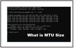 What is MTU Size