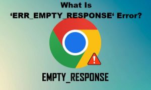 what is err empty response