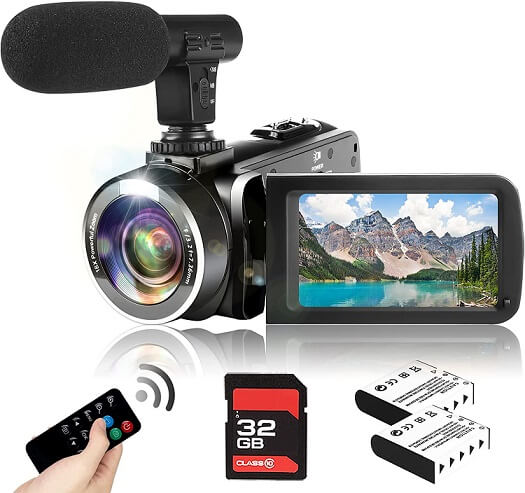 Heegomn Video Camera Camcorder