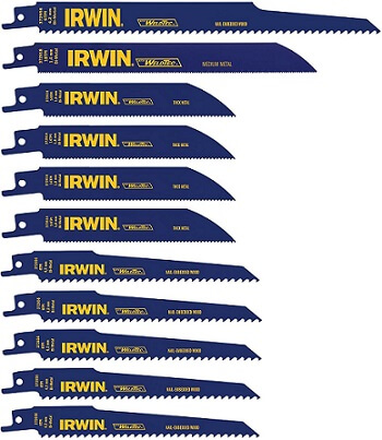 Irwin Reciprocating Saw Blades