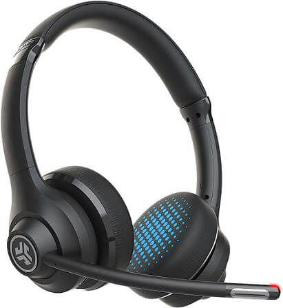 JLab Wireless Headset With Microphone For Laptop