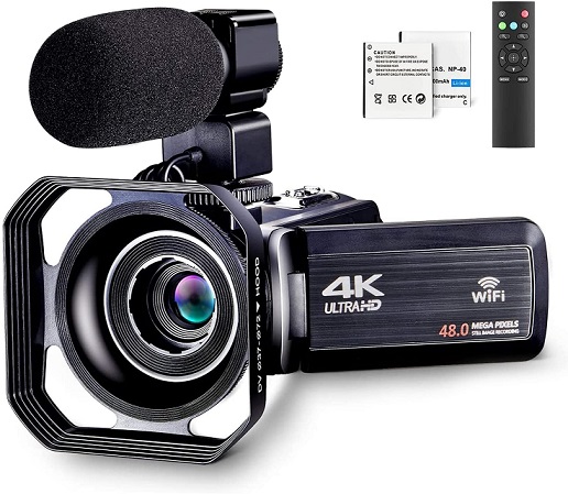 Oiexi 4k Video Camera Camcorder