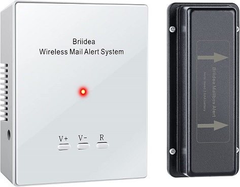 Briidea 500ft Wireless Mailbox Alert