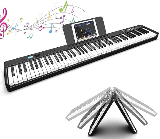 Fverey Folding Piano Keyboard 88 Key Full Size