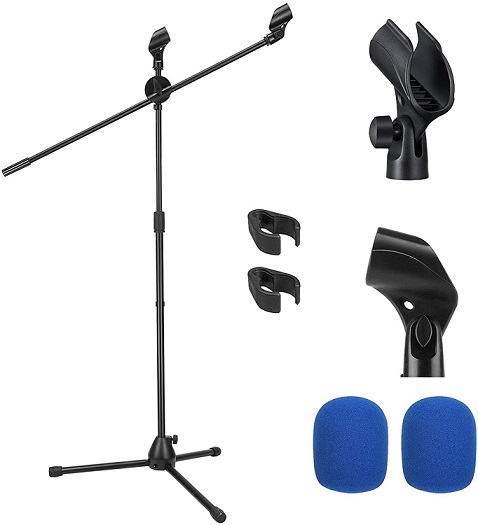Profession Microphone Stands Universal Adjustable Holder Mic Tripod Stand M-1 