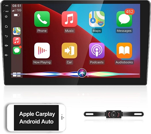 AMprime Android Double Din Car Stereo