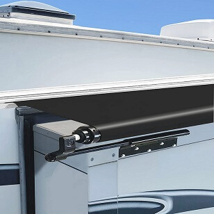 Size Options Available Fabric Only Black or White Version RV Slide Topper Slideout Awning 46 x 200, White RecPro RV Slide Out Awning 