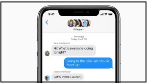 Group Text in iMessage