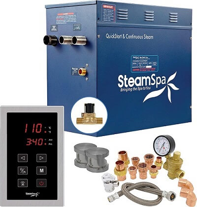 SteamSpa Shower Generator Kit System