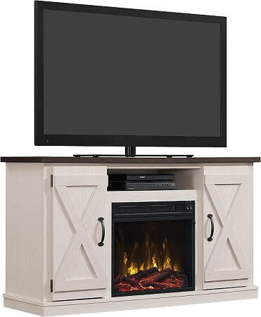 Twin Star Home Electric Fireplace Tv Stand