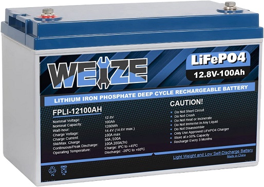 Weize Lithium Batteries for RVs