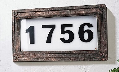 Timeflies Solar House Number