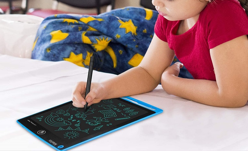ORSEN 10 Inch LCD Doodle Board Writing Tablet for Kids - Colorful Drawing  Pad and Educational Toy Gift for 3-6 Year Old Boys and Girls