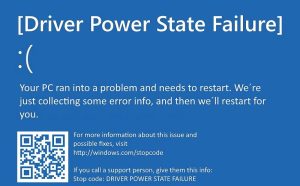 Driver Power State Failure BSOD Error