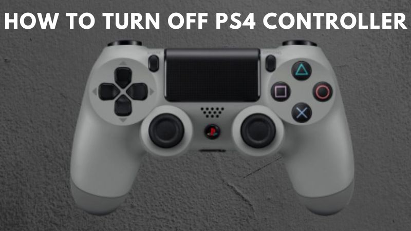 Folkeskole Displacement hver for sig How To Turn Off ps4 Controller - Electronics Hub