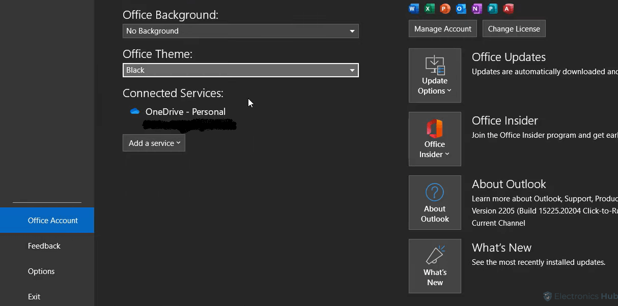 How To Turn On Dark Mode In Microsoft Outlook? ElectronicsHub USA