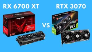 RX 6700 XT VS RTX 3070