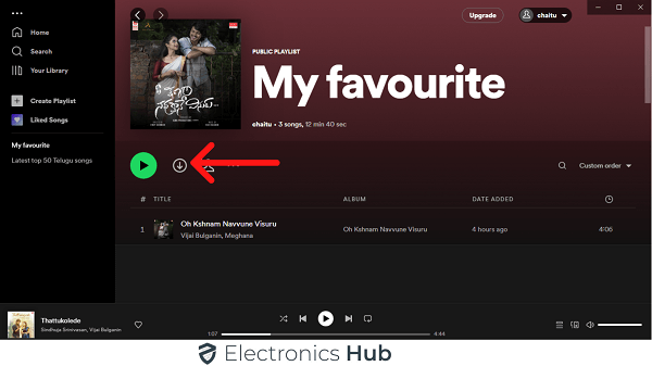 download songs on spotify from PC