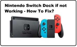 nintendo switch dock not working