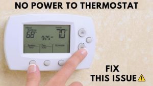 No Power To Thermostat