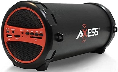 AXESS Portable Speaker With USB Playback