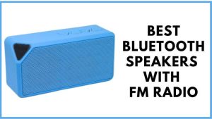Best Bluetooth Speakers With FM Radio