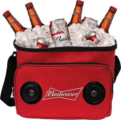 Budweiser Cooler With Speakers