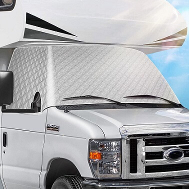 EXCELFU RV Windshield Cover