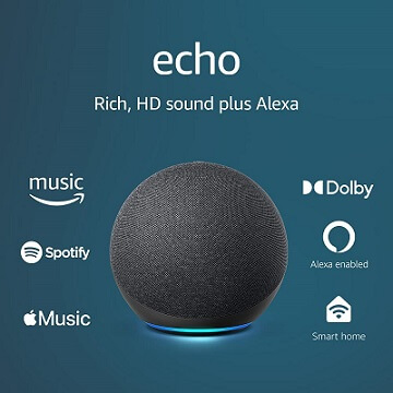 Echo (4th Gen) Bluetooth Speakers under $100
