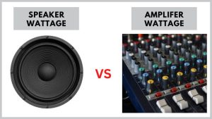 Speaker vs ampere Wattage