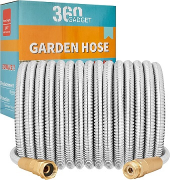 360Gadget Stainless Steel Garden Hose