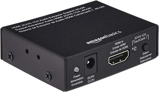 Amazon Basics HDMI Audio Extractor