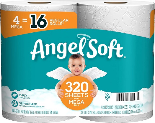 Angel Soft Toilet Paper