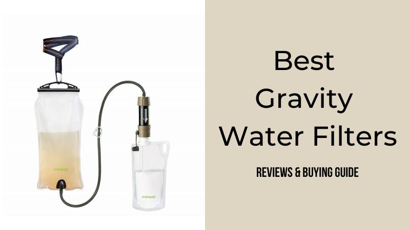 SimPure Gravity Water Filter, Portable Gravity-Fed Water Purifier with 3L  Gravity Bag, Tree Strap, BPA Free Survival Gear and Equipment for Camping