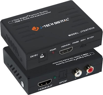 J-Tech Digital HDMI Audio Extractor