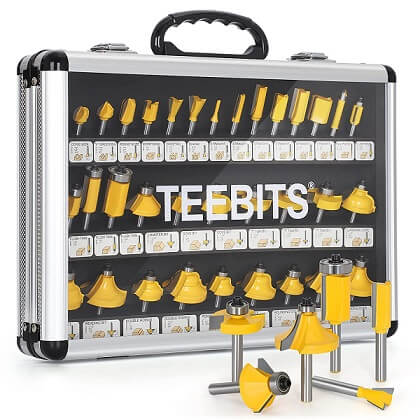 Teebits Router Bits Sets