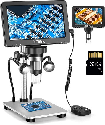 XClifes LCD Digital USB Microscope